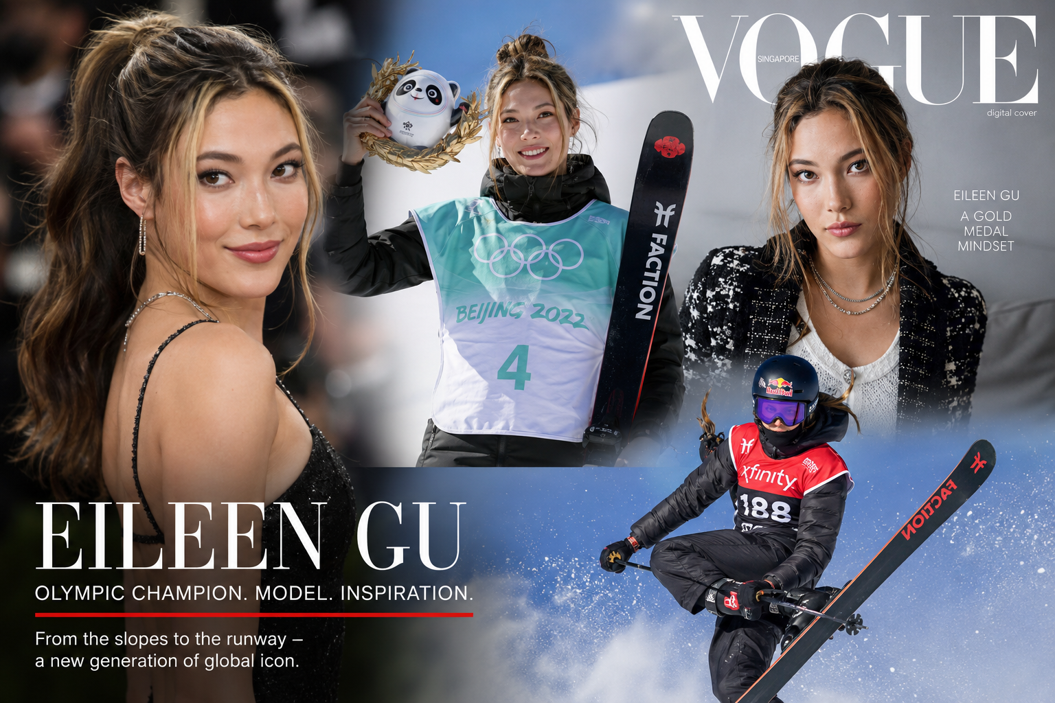 Eileen Gu model