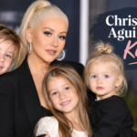 christina aguilera kids