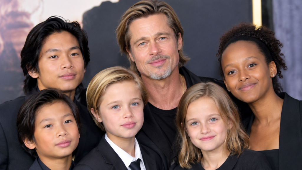 brad pitt children