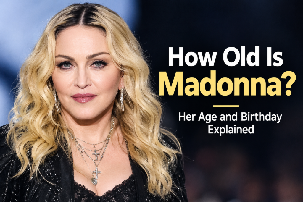 how old is madonna